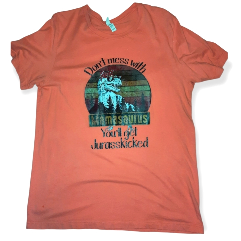 MAMASAURUS GRAPHIC PRINT SHORT-SLEEVE T-SHIRT | LARGE
